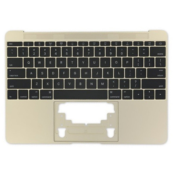 Genuine Top Case w/ Keyboard, Gold (661-04883) A1534 2016 2017