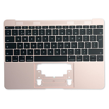 Genuine Top Case w/ Keyboard, Rose Gold (661-04884) A1534 2016 2017