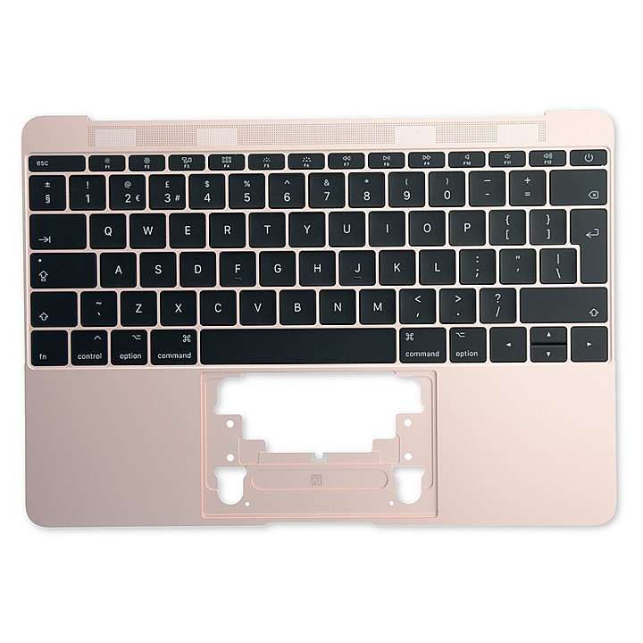 Genuine Top Case w/ Keyboard, Rose Gold (661-04884) A1534 2016 2017