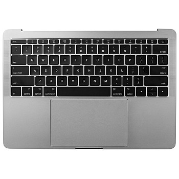 Genuine Top Case w/ Keyboard w/ Battery, Silver (661-07947) A1708