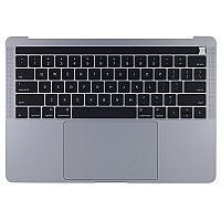 Genuine Top Case w/ Keyboard w/ Battery, Space Gray (661-07950) A1706