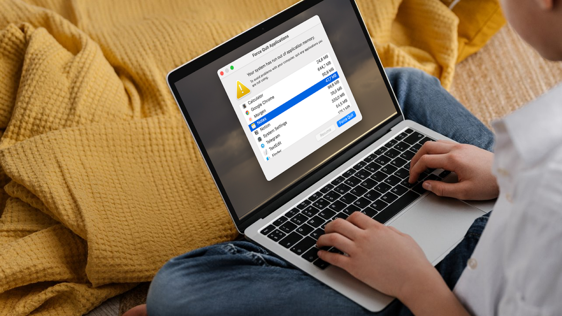 What to Do If Your MacBook Says 'Your System Has Run Out of Application Memory'