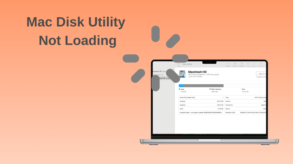 Mac Disk Utility Not Loading: How to Fix the Problem