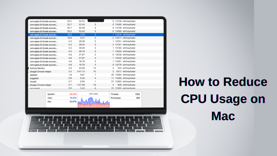 How to Reduce CPU Usage on Mac