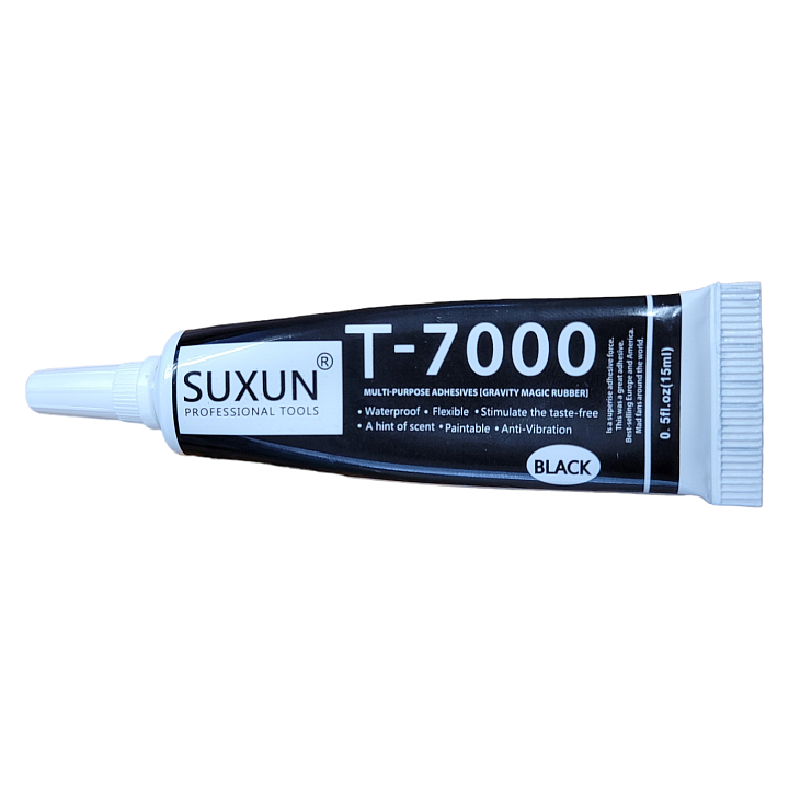 Suxun Multi-Purpose High Strength Black Glue (Adhesive) T7000 15ml