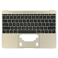Genuine Top Case w/ Keyboard, Gold (661-04883) A1534 2016 2017