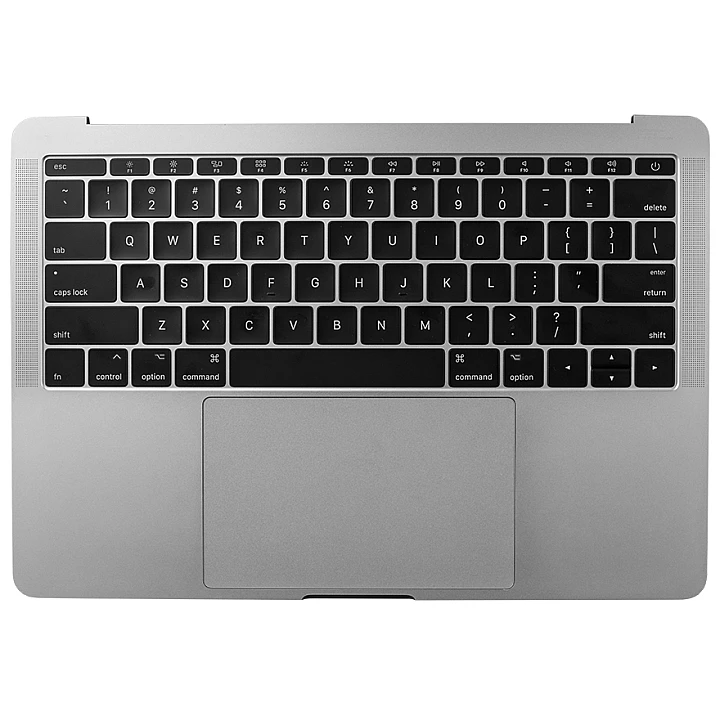 Genuine Top Case w/ Keyboard w/ Battery, Silver (661-07947) A1708