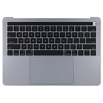 Genuine Top Case w/ Keyboard w/ Battery, Space Gray (661-07950) A1706
