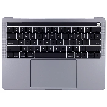 Genuine Top Case w/ Keyboard w/ Battery, Space Gray (661-10040) A1989