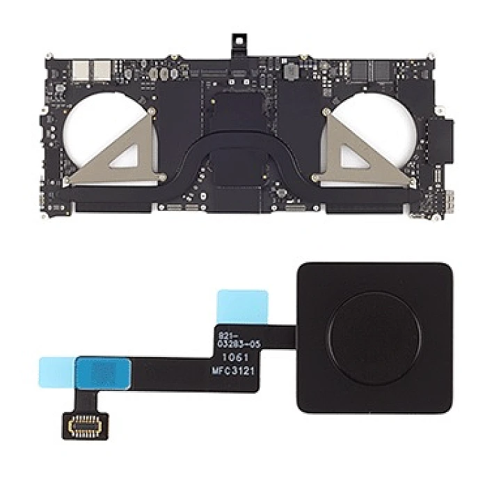GENUINE Logic Board (8-Core CPU, 14-Core GPU, 16GB, 512GB) and Touch ID Board A2442 2021