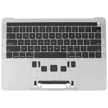 Genuine Top Case with Battery, Silver A2159