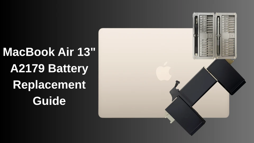 Remplacement de la batterie du MacBook Air 13 pouces début 2020 A2179: Guide étape par étape