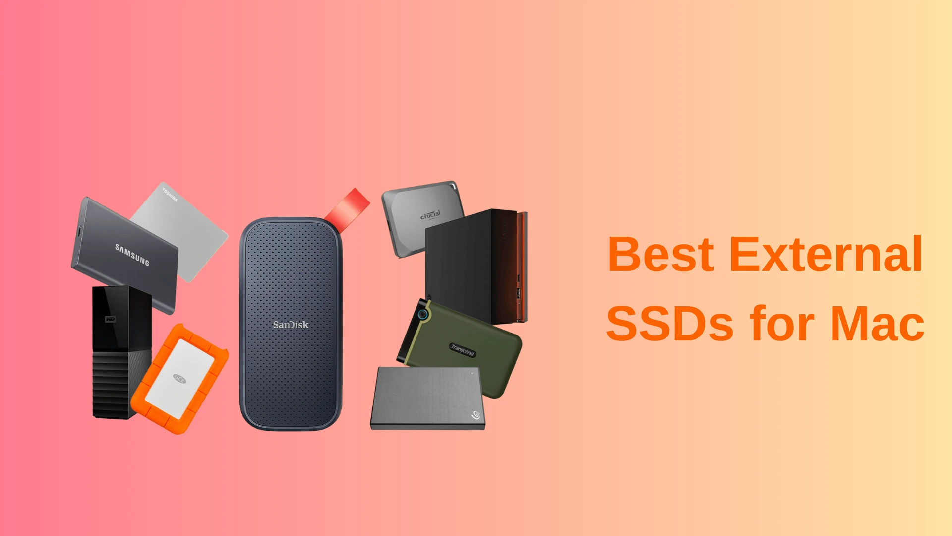 Meilleurs SSD externes pour Mac en 2026: Top 8