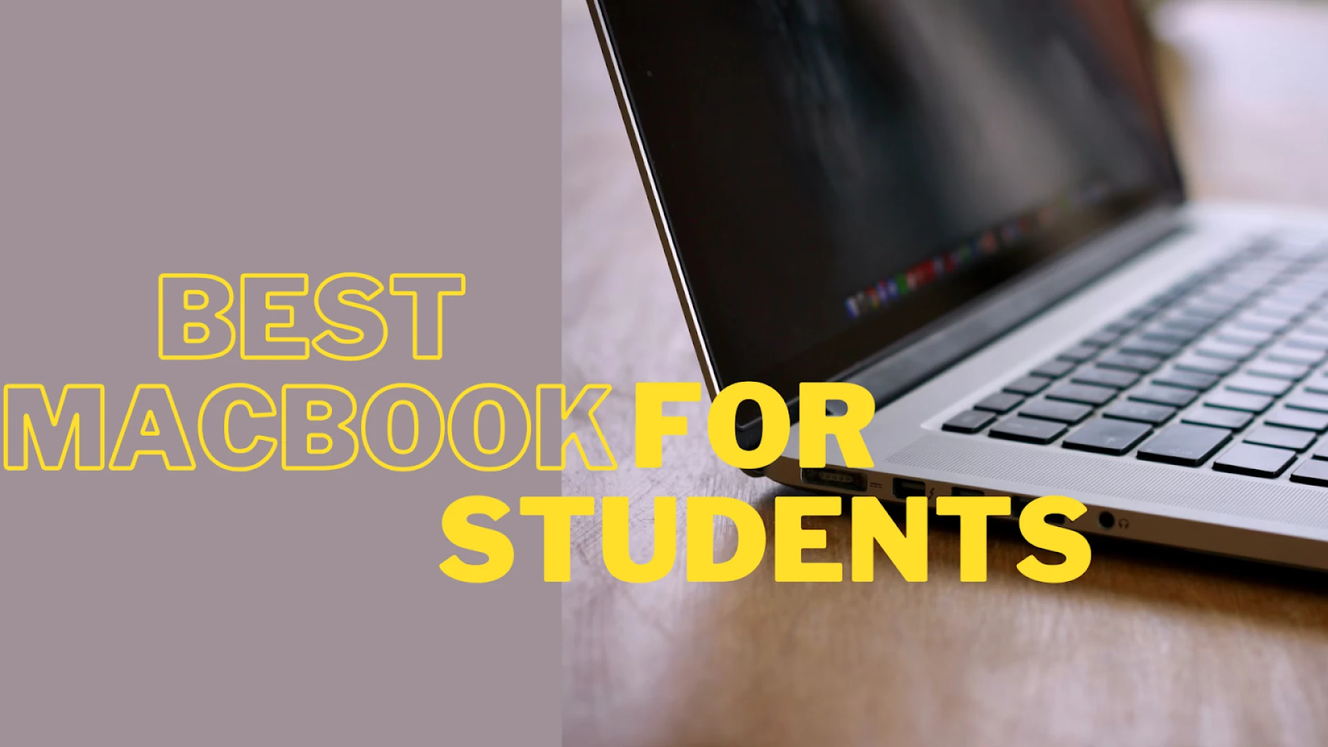 Meilleur MacBook pour étudiant