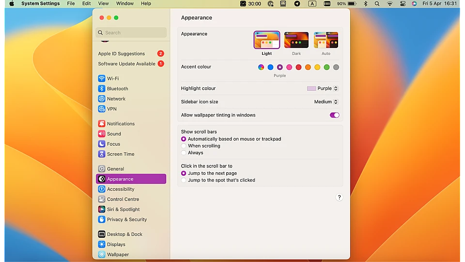 Cómo utilizar la configuración del sistema (Preferencias) en un MacBook