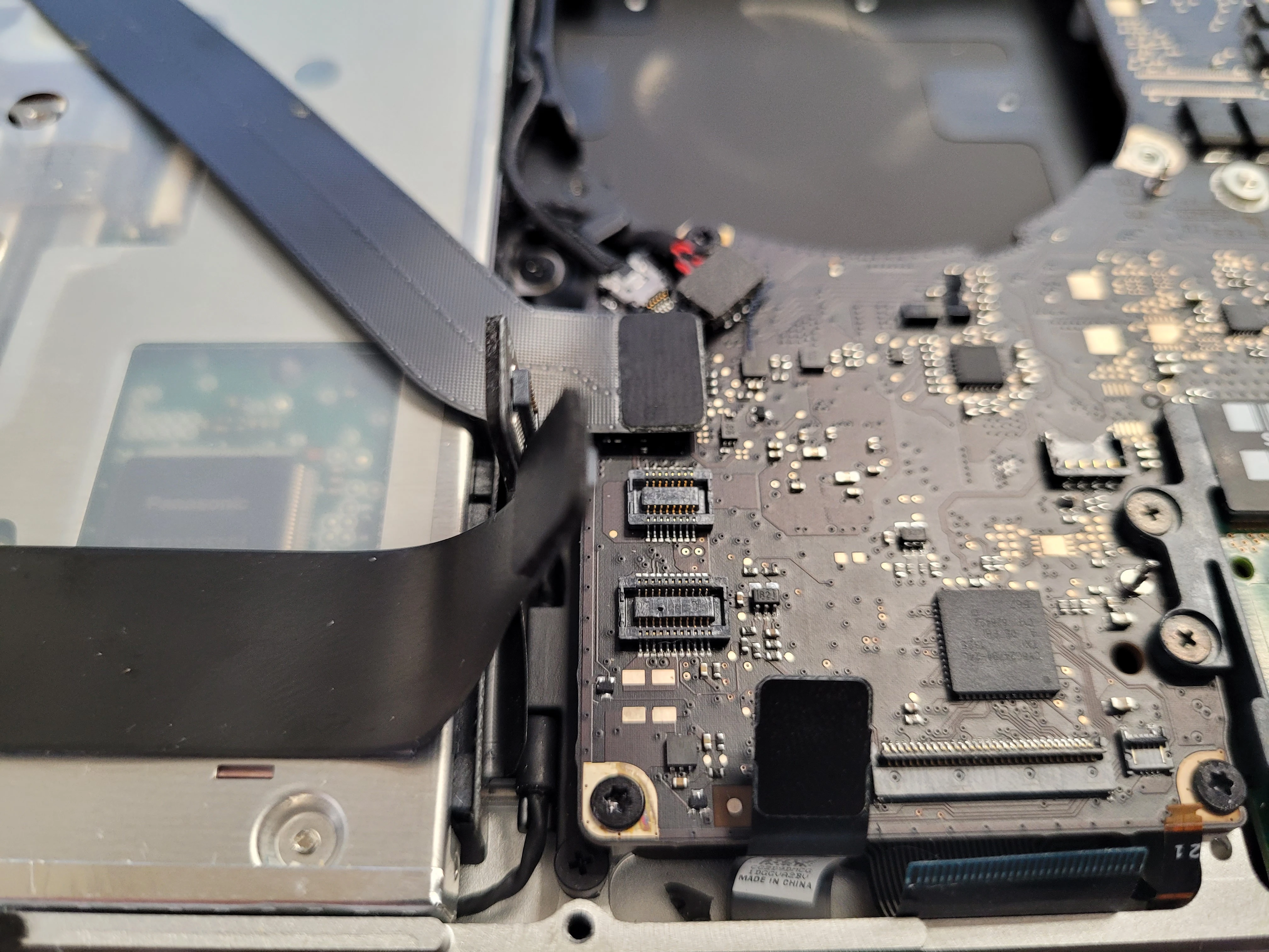 Step 13 - MacBook Pro Unibody model A1278 Logic Board replacement