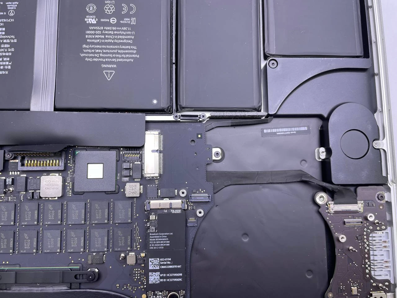 Step 12 - MacBook Pro A1398 2015 Logic Board Replacement