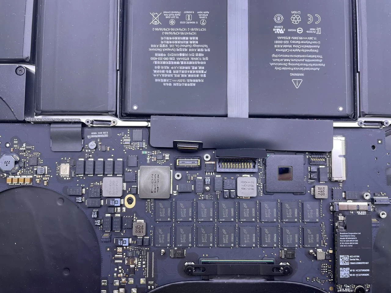 Step 17 - MacBook Pro A1398 2015 Logic Board Replacement