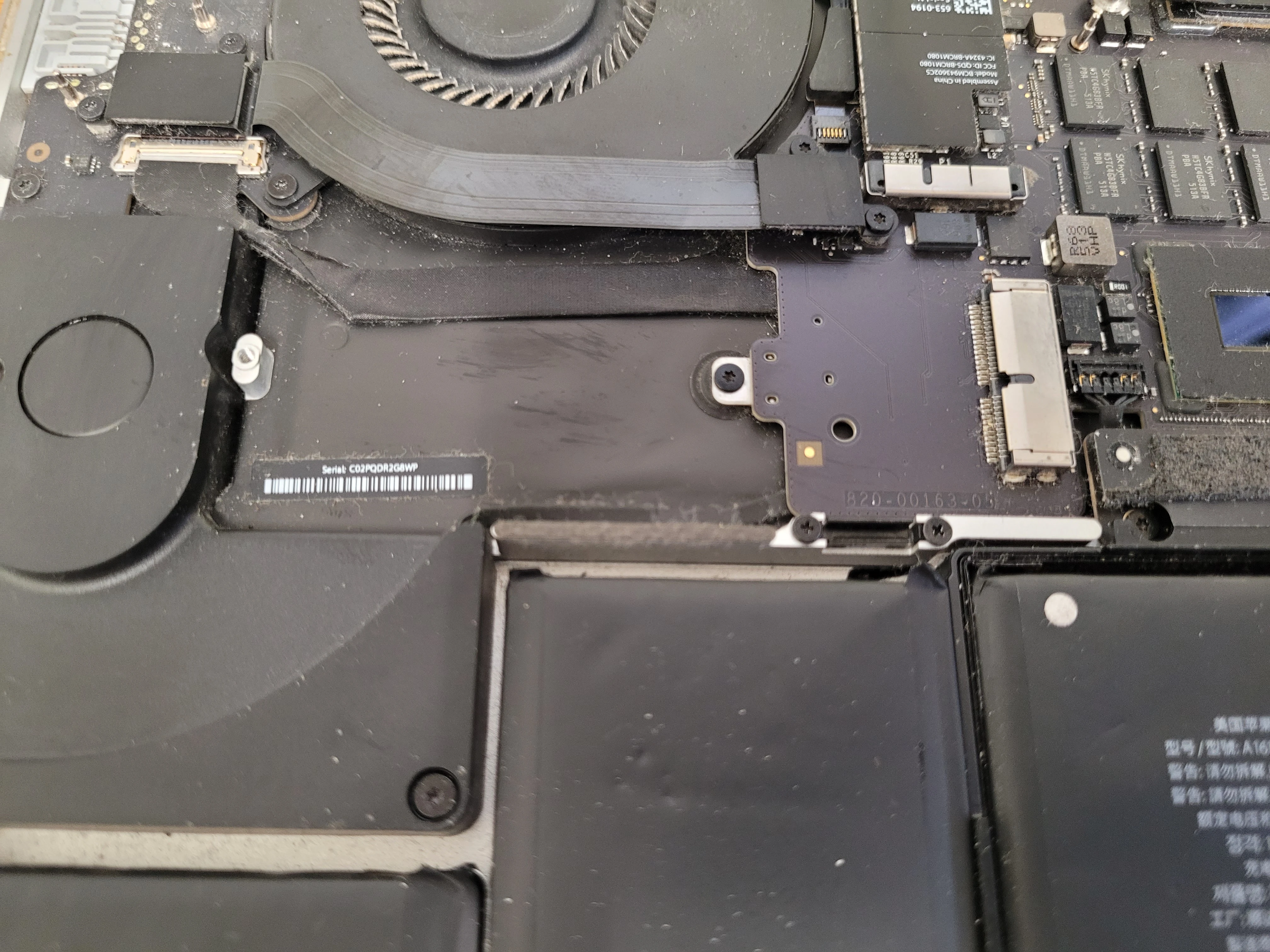 Step 9 - How to replace an SSD in a MacBook Pro 15 Retina Display Mid 2015