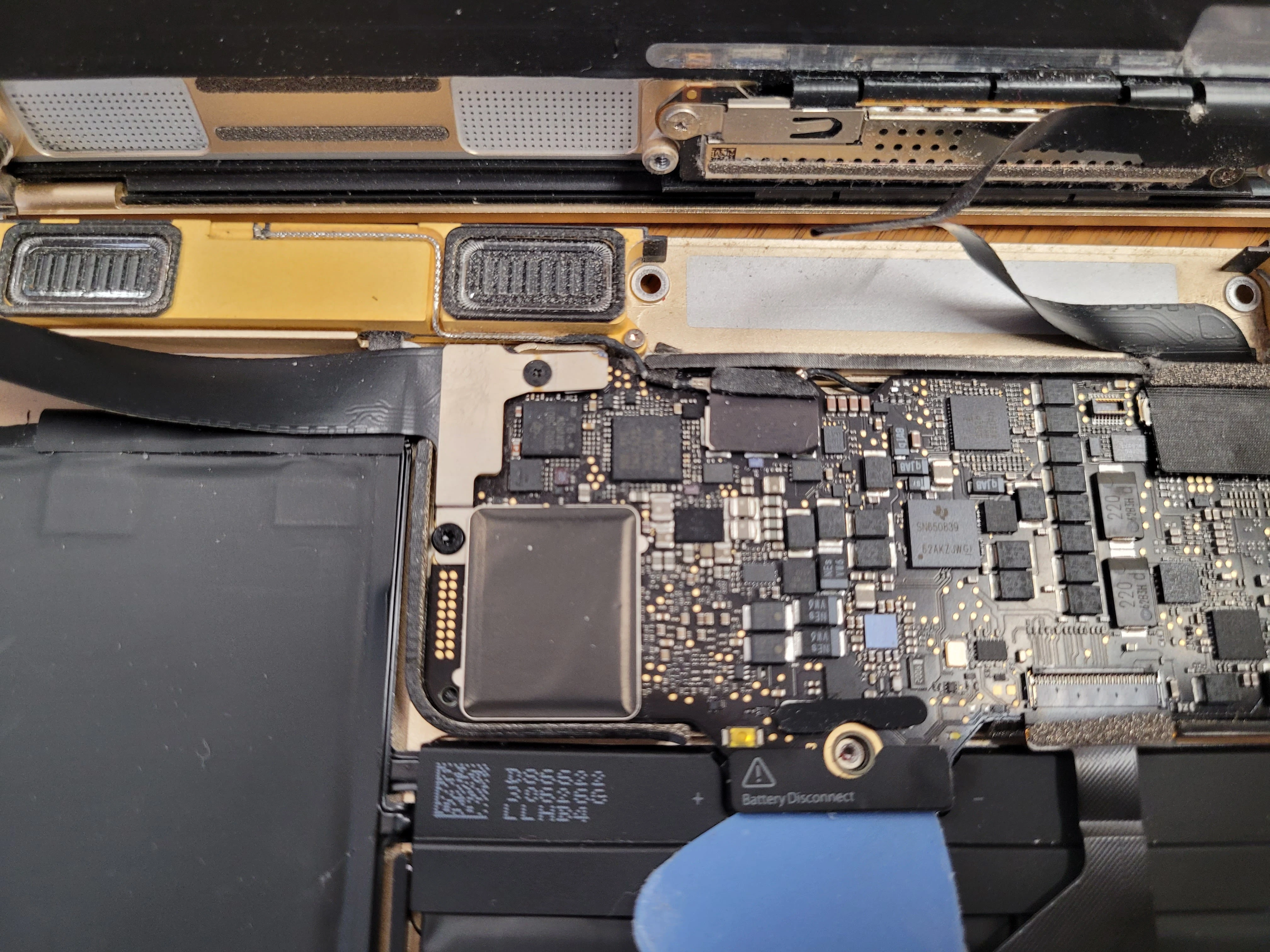Step 9 - MacBook A1534 Keyboard (Upper Case) Replacement