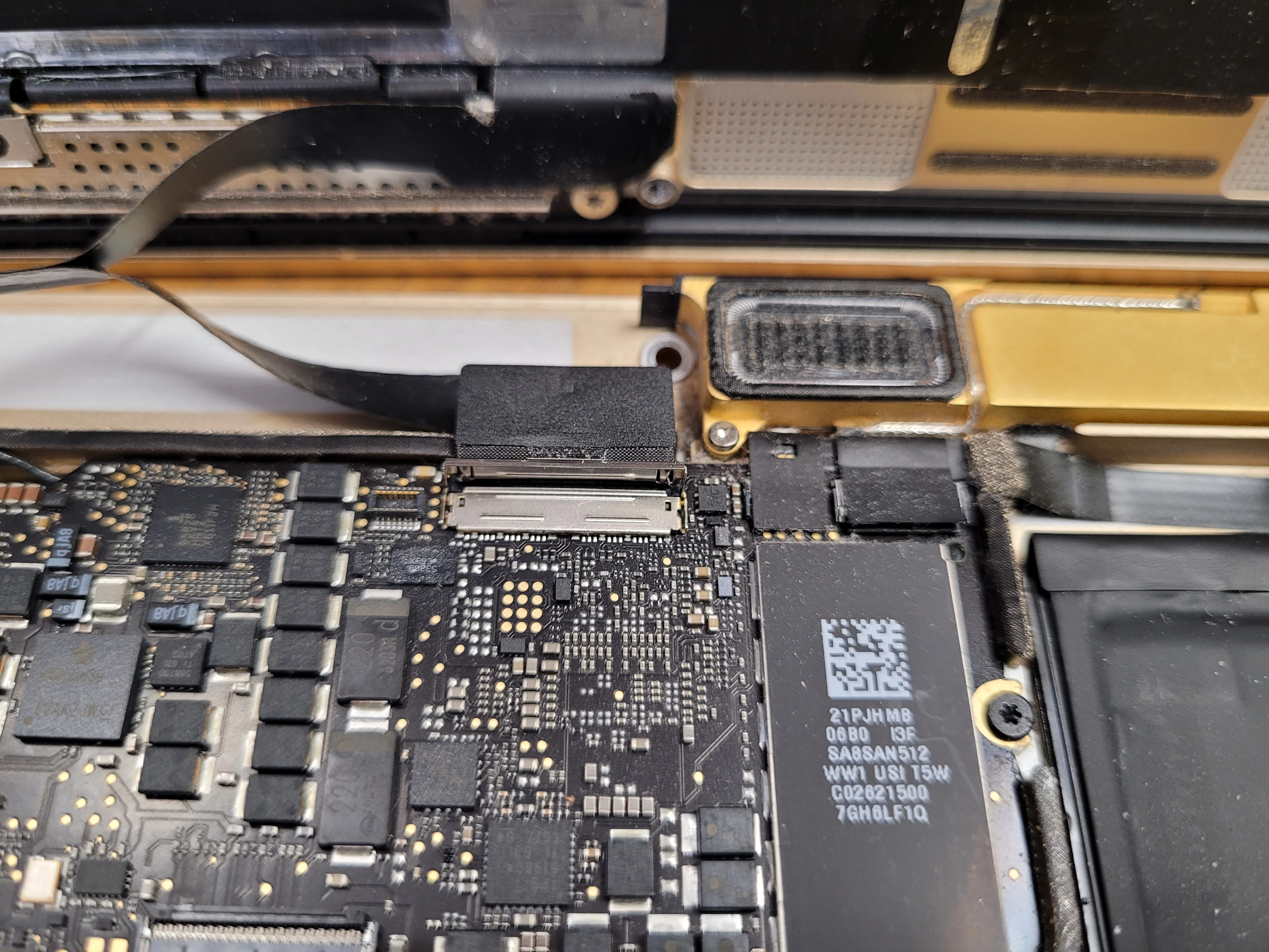 Step 15 - MacBook A1534 Keyboard (Upper Case) Replacement