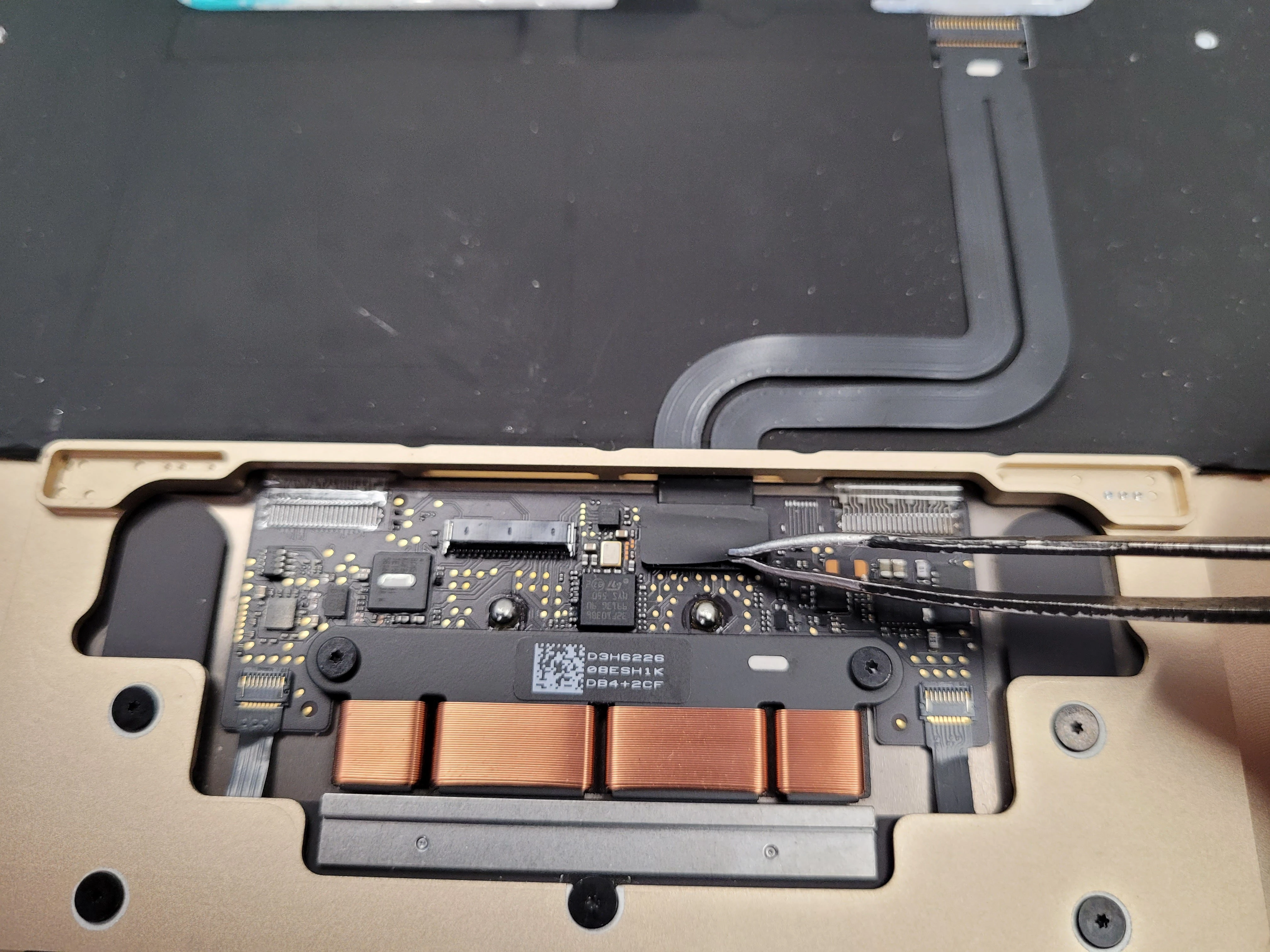 Step 26 - MacBook A1534 Keyboard (Upper Case) Replacement