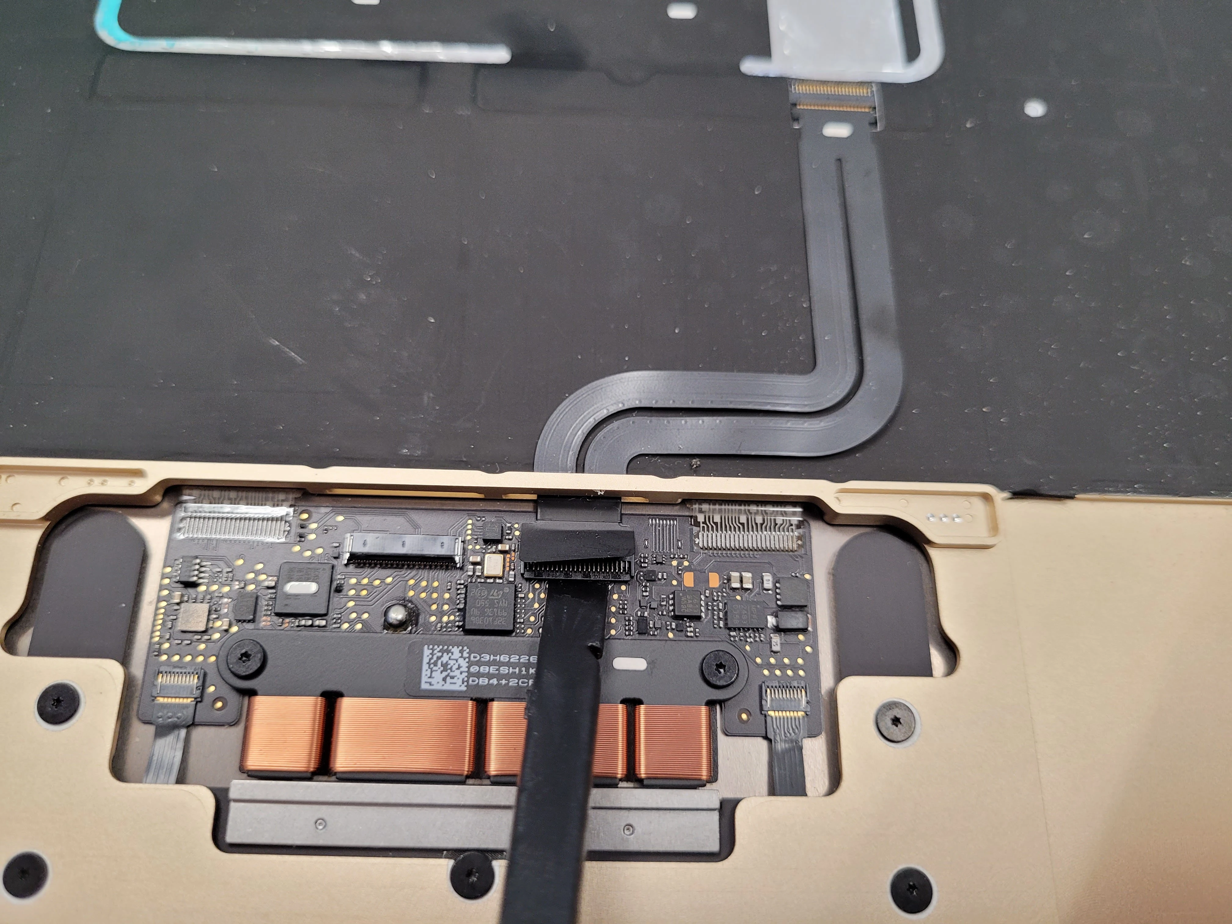 Step 27 - MacBook A1534 Keyboard (Upper Case) Replacement