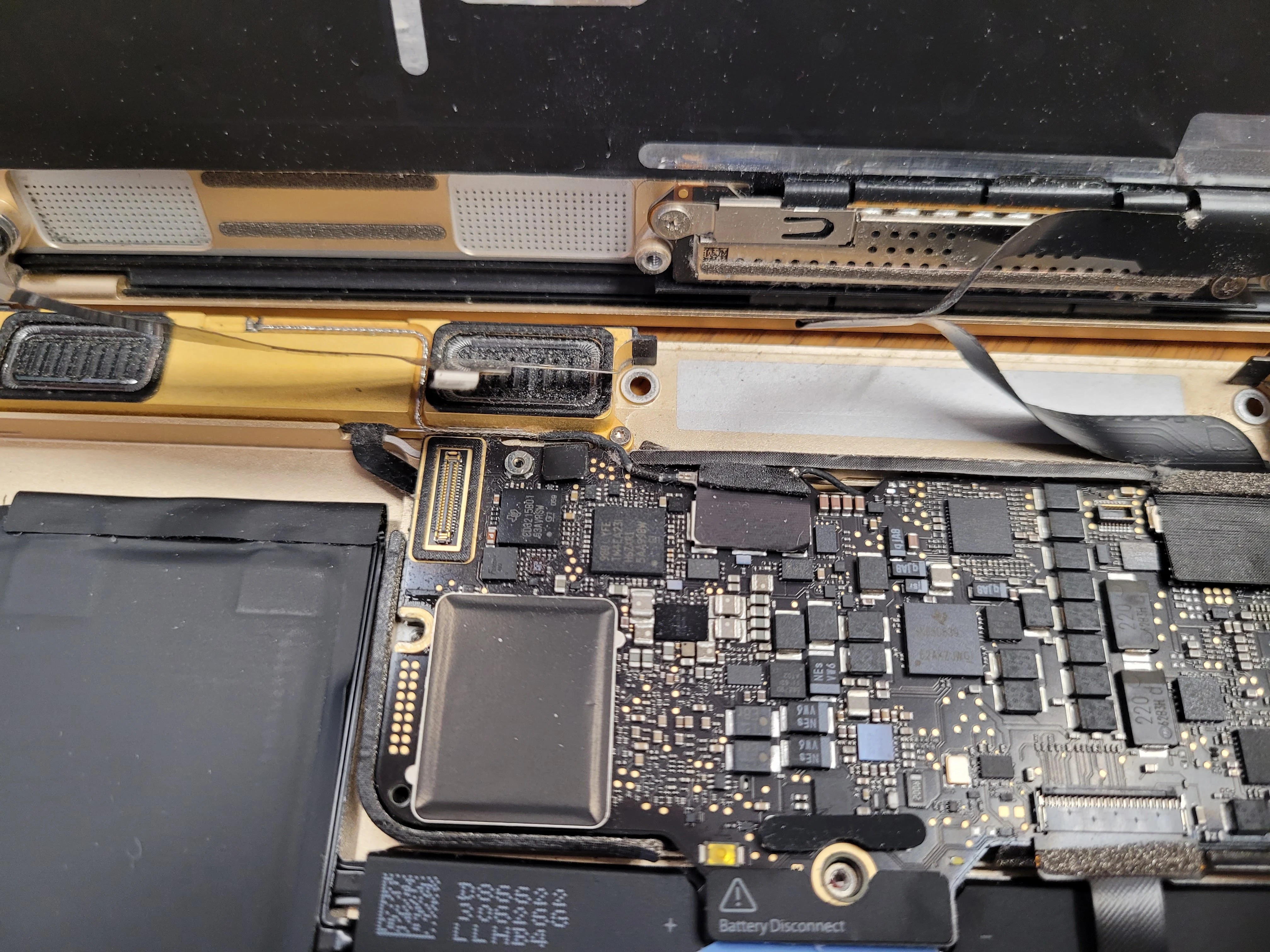 Step 11 - MacBook A1534 Keyboard (Upper Case) Replacement