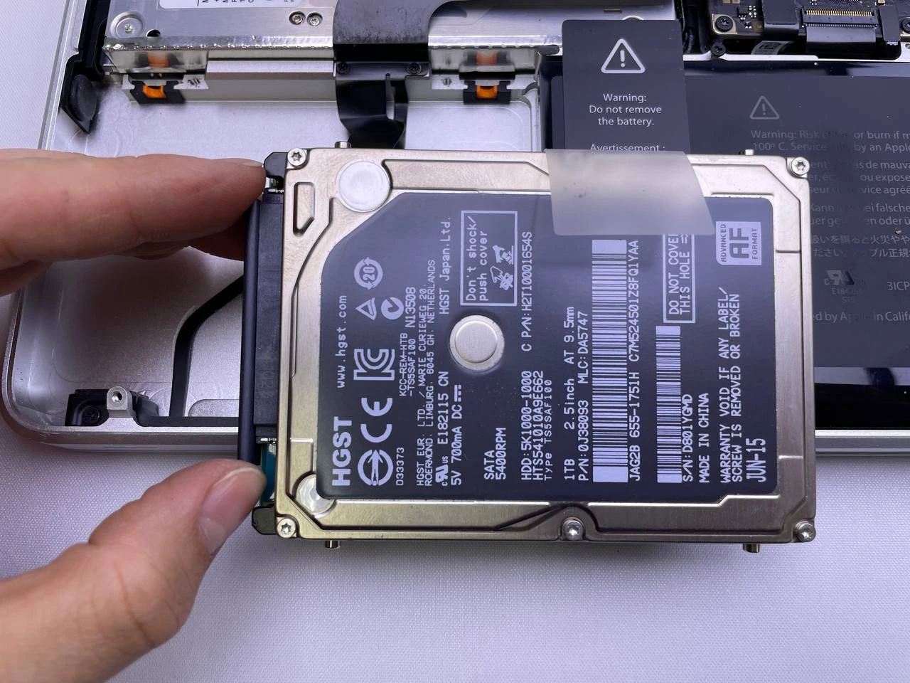 Step 10 - Easy-to-Use Guide to MacBook Pro Hard Drive Replacement
