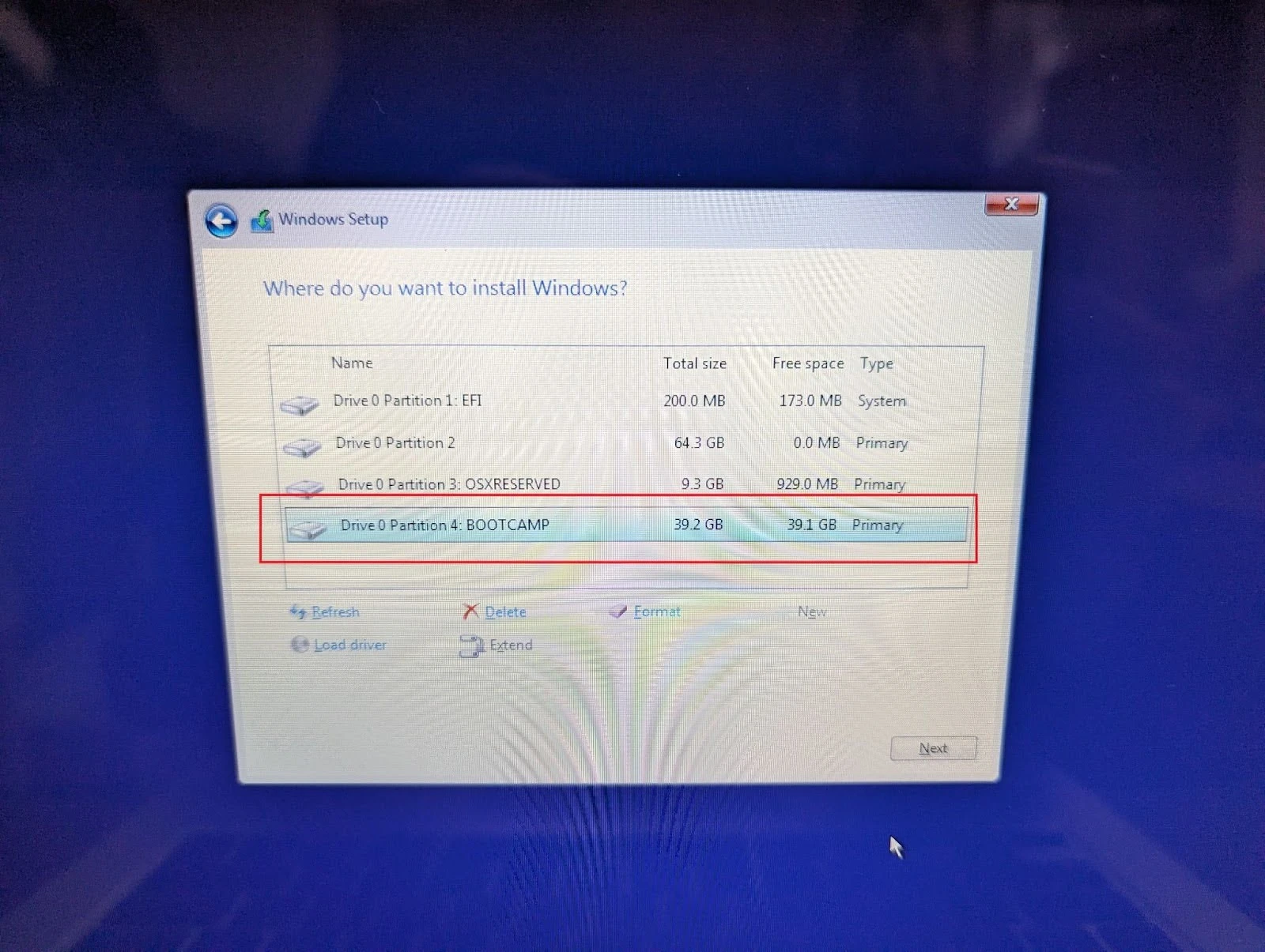 Step 5 - So installieren Sie Windows auf Ihrem Mac