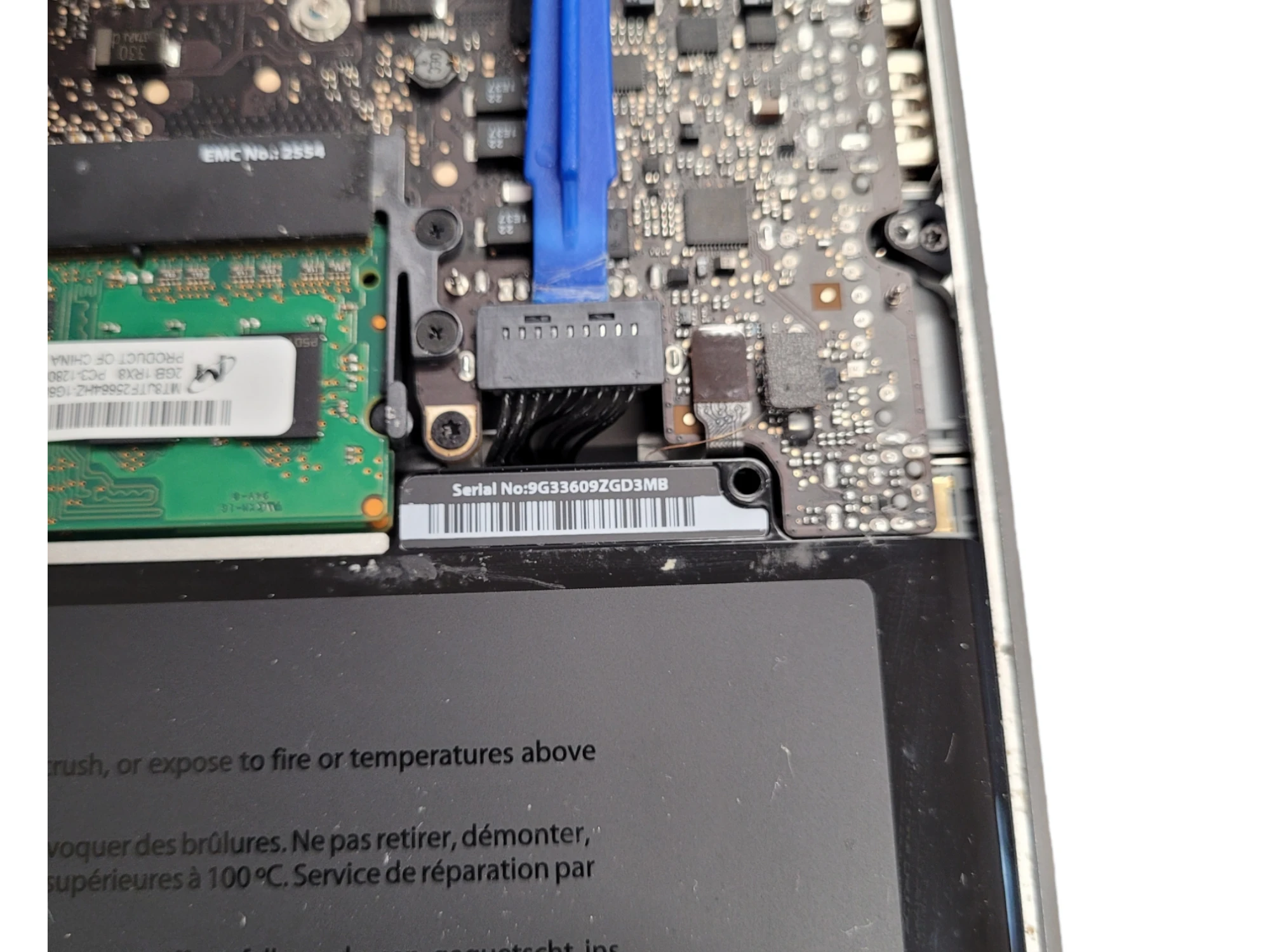 Step 4 - MacBook Pro Unibody model A1278 Logic Board replacement
