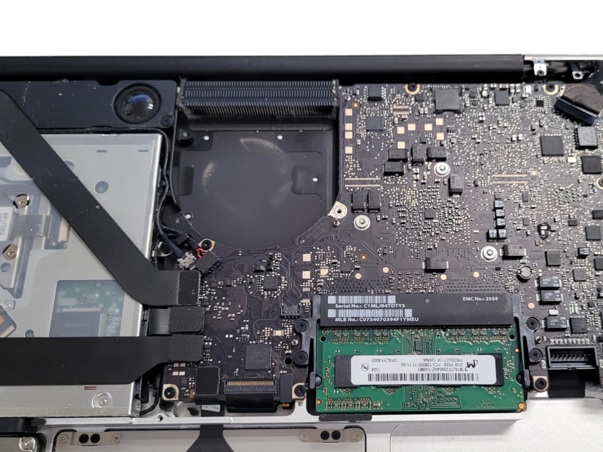 Step 6 - MacBook Pro Unibody model A1278 Logic Board replacement