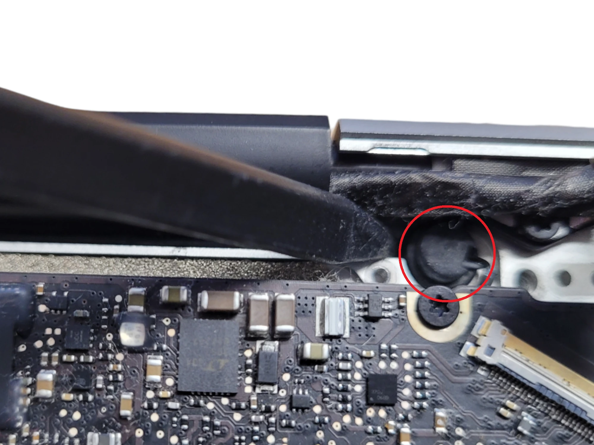 Step 17 - MacBook Pro Unibody model A1278 Logic Board replacement