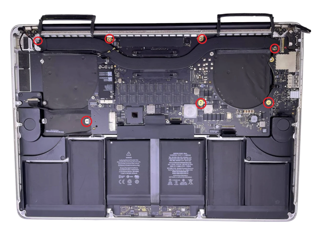 Step 14 - How to Replace a MacBook Pro A1398 Speaker: The Full Guide