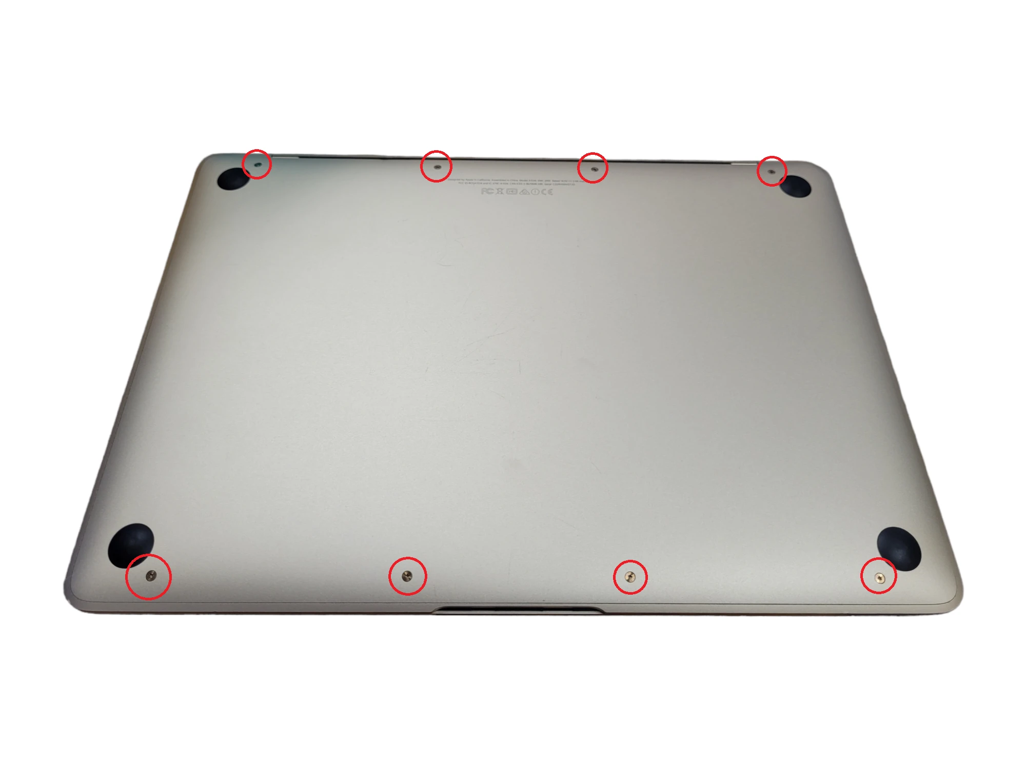 Step 1 - MacBook A1534 Keyboard (Upper Case) Replacement