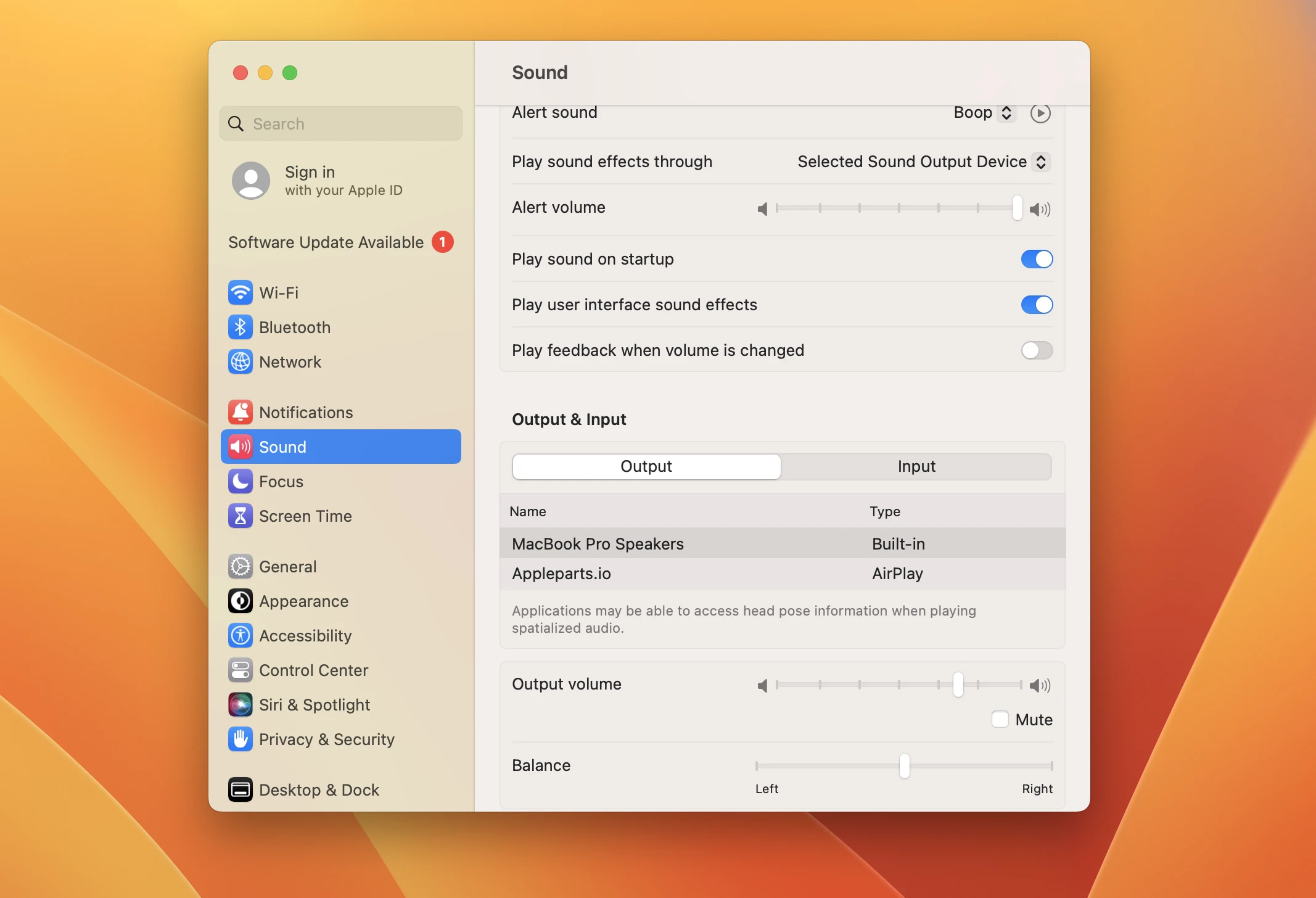 Step 5 - Sound on MacBook not working: how to fix it