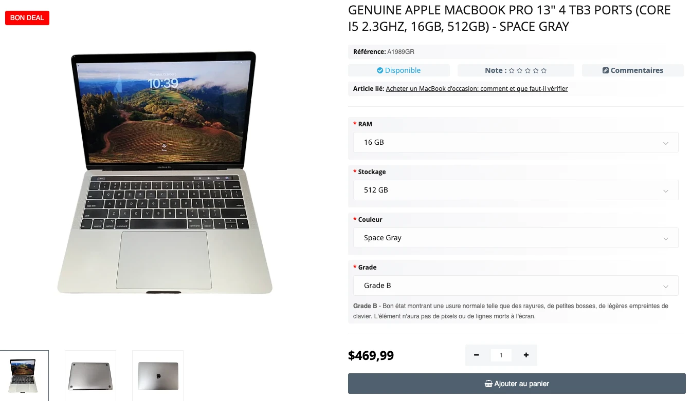 Step 1 - Que faire si votre systeme a utilise toute la memoire allouee aux applications MacBook