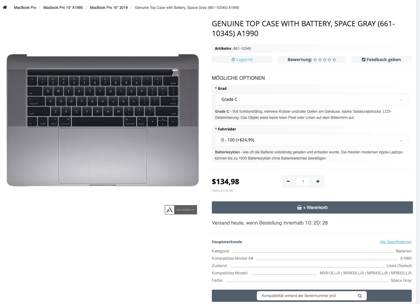 Step 1 - Austausch einer MacBook Akku