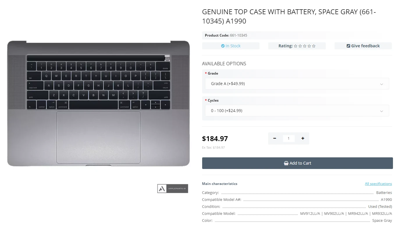 Step 1 - How to replace a MacBook battery