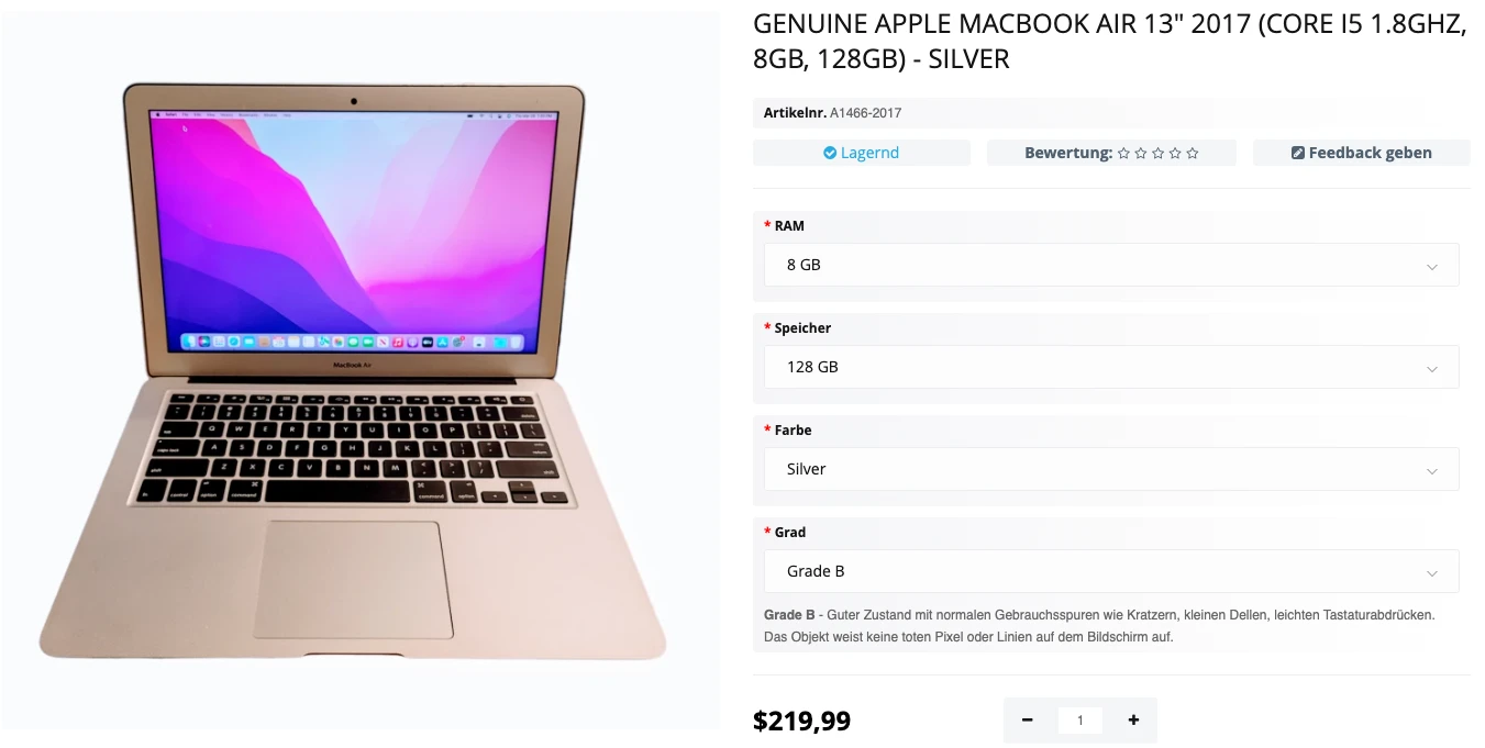 Step 1 - Wie kann man Mac speicherplatz anzeigen: 6 Wege