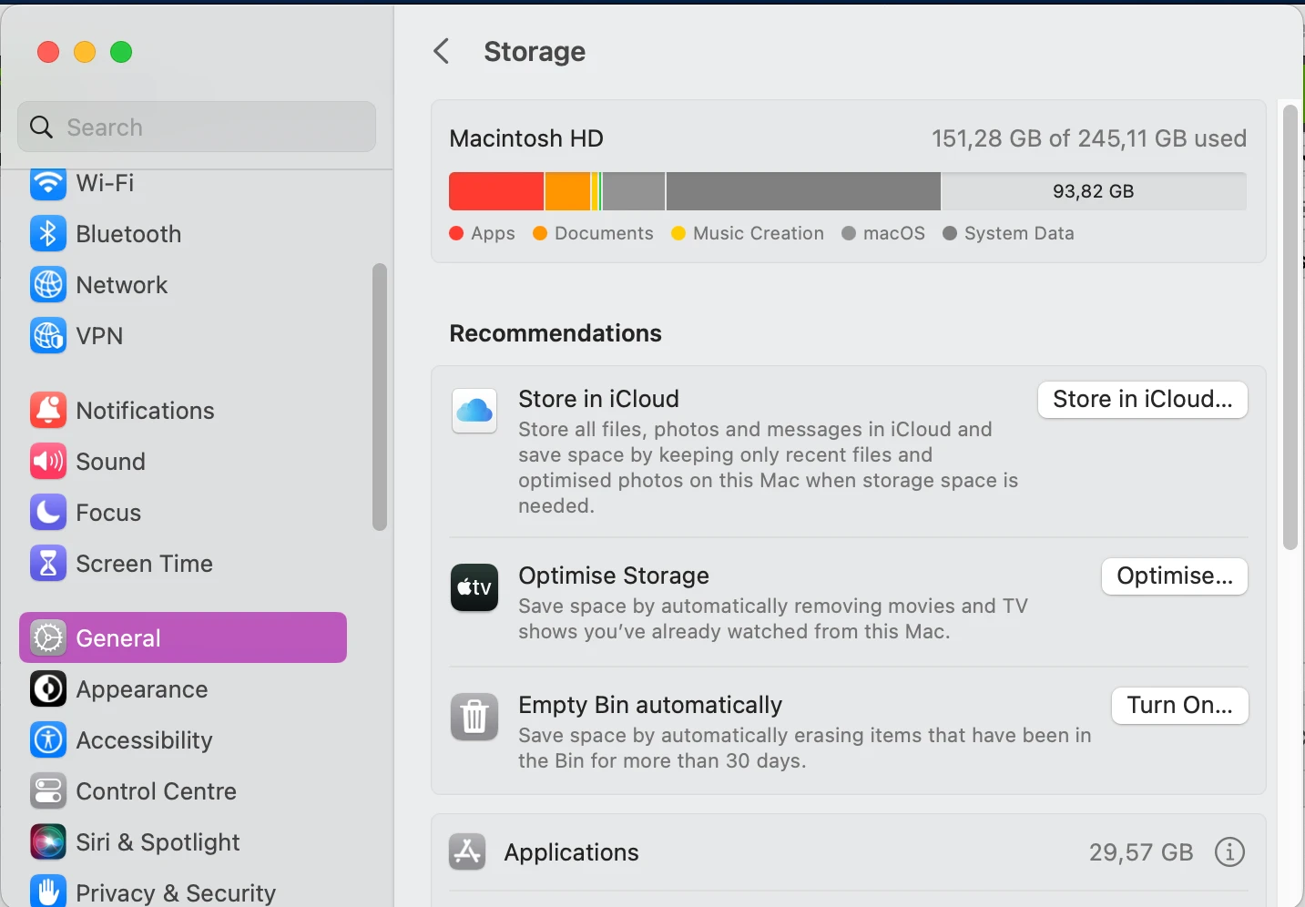 Step 1 - How to Clear System Data on MacBook