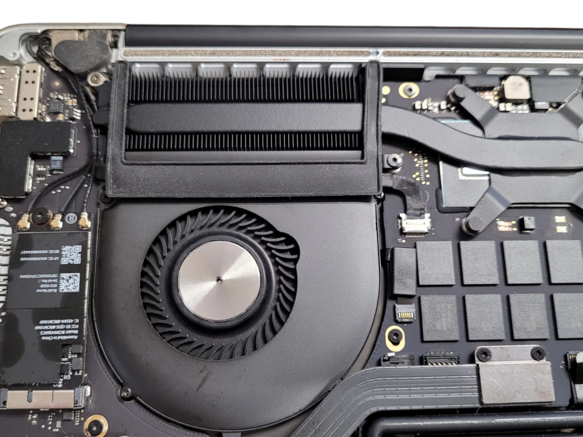 Step 9 - How to clean MacBook fan