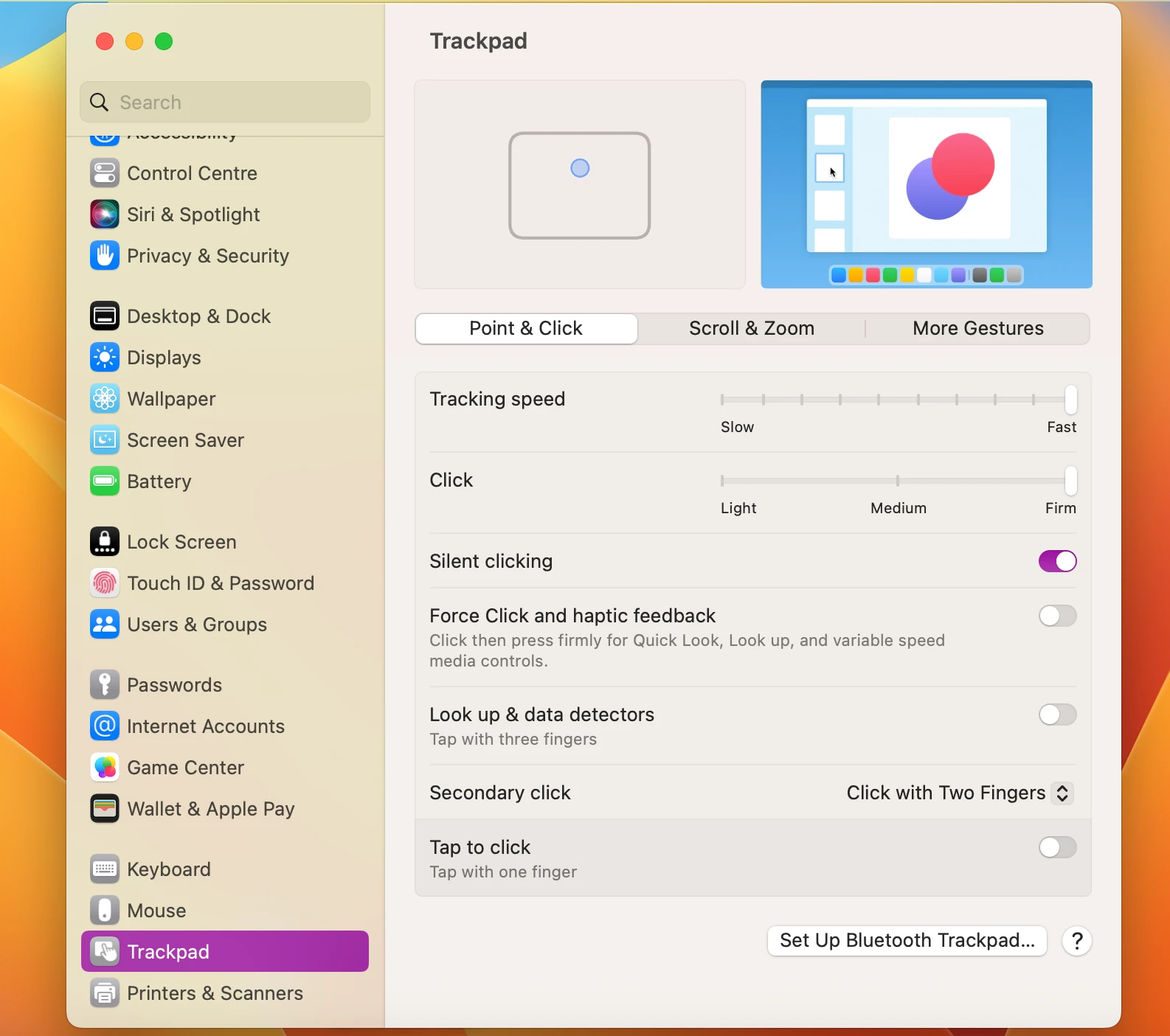 Step 5 - Mac Systemeinstellungen (Preferences): wie man verwendet