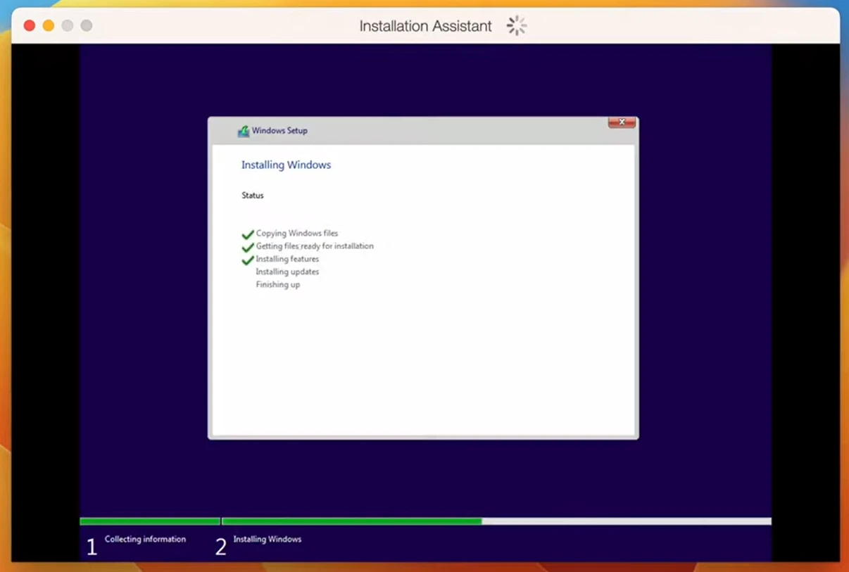 Step 10 - So installieren Sie Windows auf Ihrem Mac