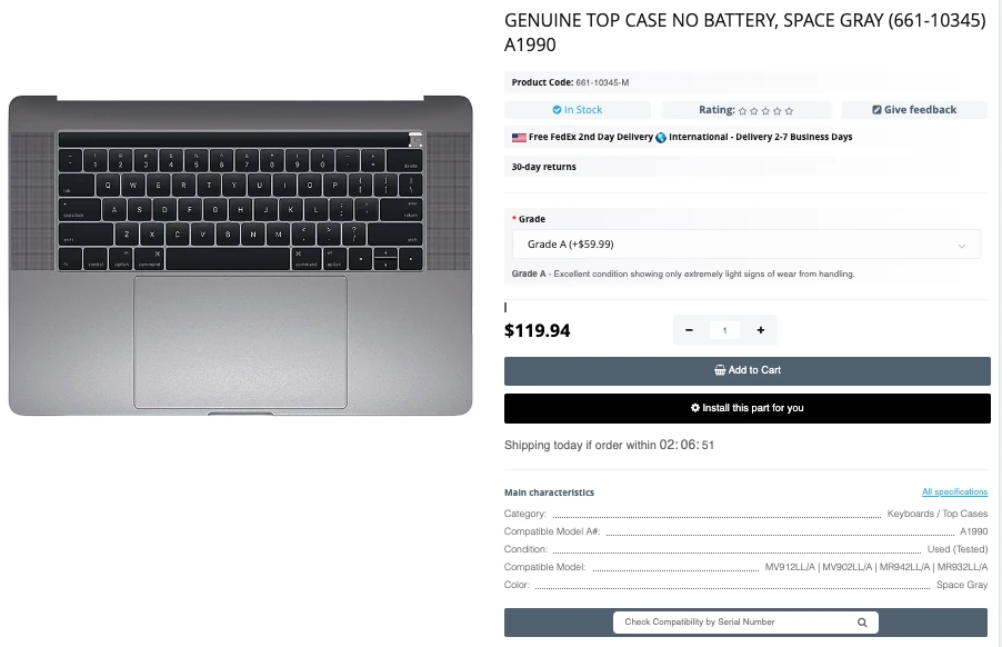Step 1 - How to recover password for MacBook