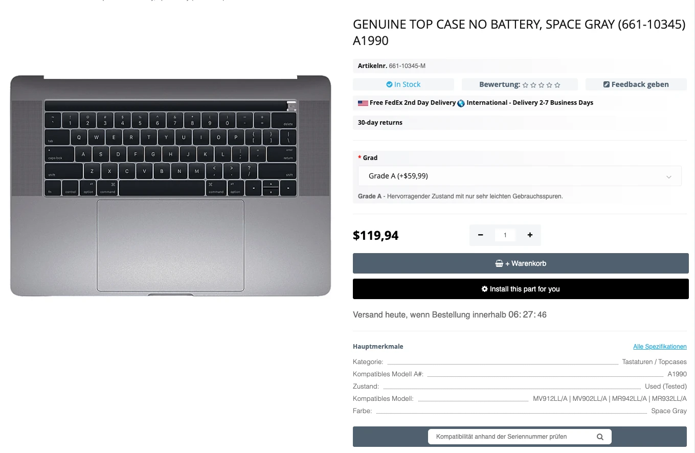 Step 1 - MacBook Passwort vergessen: wie zurücksetzen