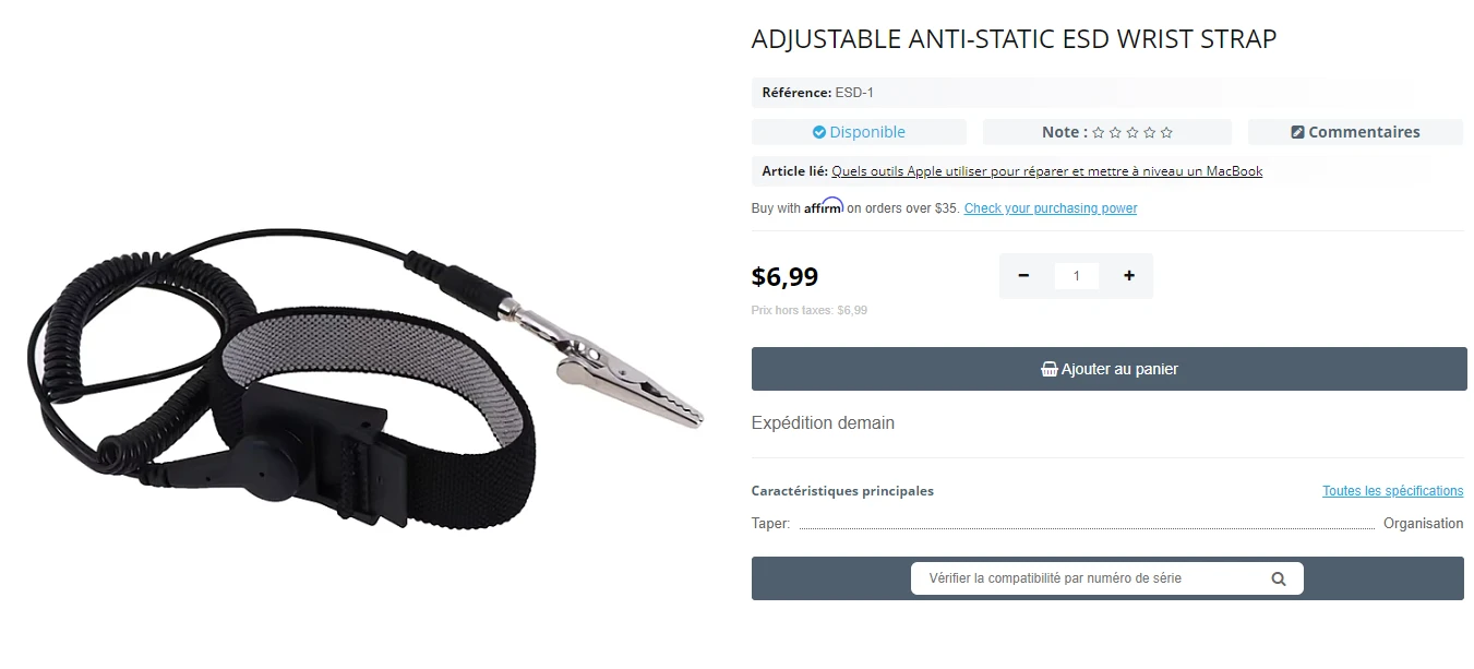 Step 10 - Quels outils Apple utiliser pour réparer et mettre à niveau un MacBook
