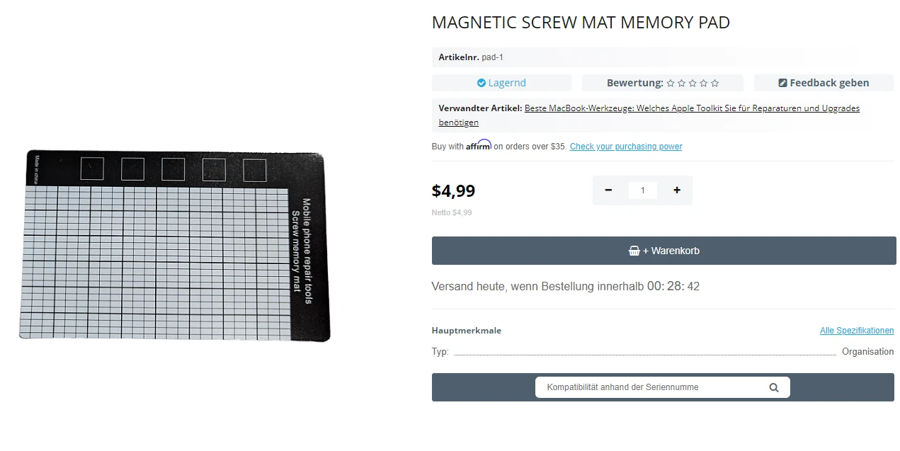 Step 8 - Beste MacBook-Werkzeuge: Welches Apple Toolkit Sie für Reparaturen und Upgrades benötigen