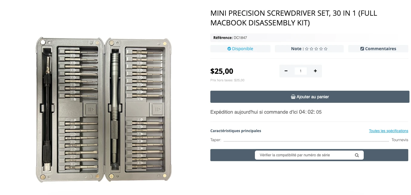 Step 1 - Quels outils Apple utiliser pour réparer et mettre à niveau un MacBook