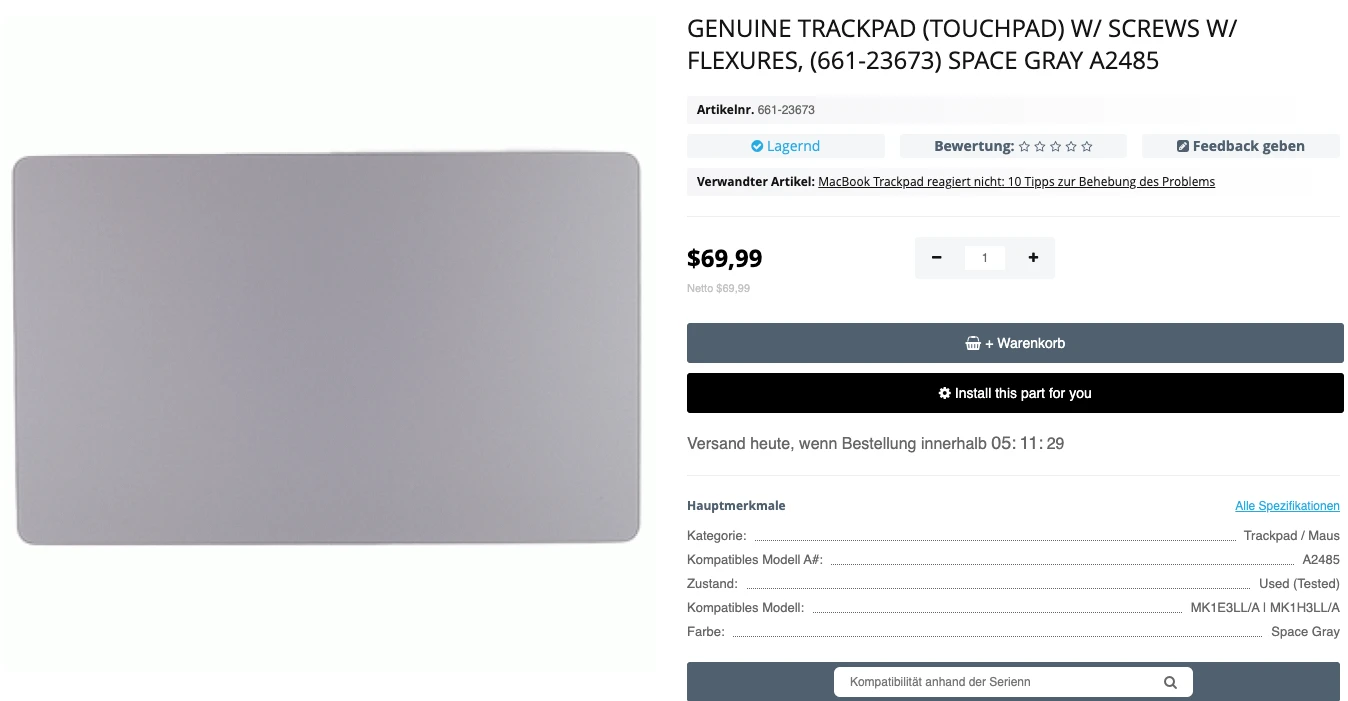 Step 1 - Mac Scrollrichtung ändern: wie man es tut